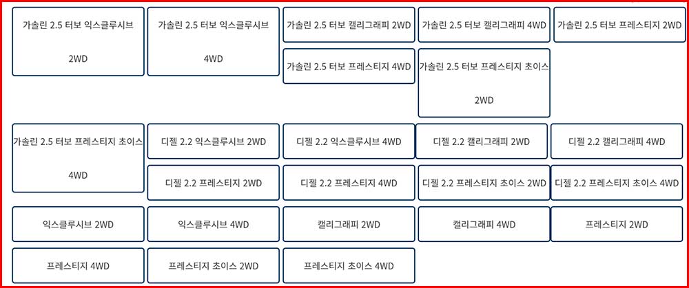 중고차 시세표 보기 (출처 자동차 365 홈페이지)